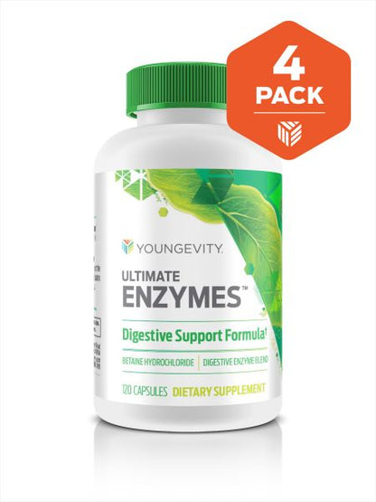 Ultimate™ Enzymes®- 120 capsules (4 Pack)