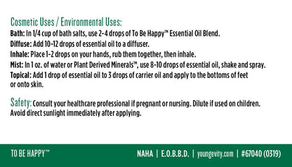 To Be Happy™ Essential Oil Blend - 10ml
