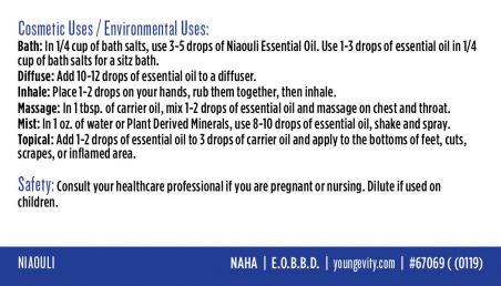 Niaouli Essential Oil - 10 ml