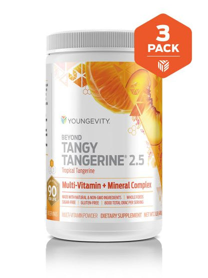 Beyond Tangy Tangerine® (BTT) 2.5 Canister (480 g - 3 PACK)