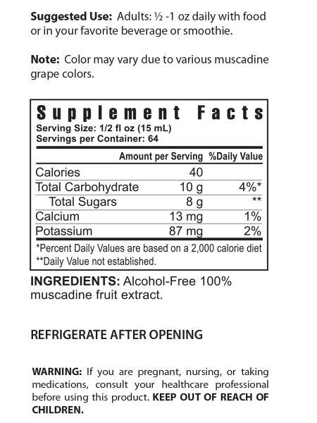 Nature’s Pearl® Premium Muscadine Grape Extract