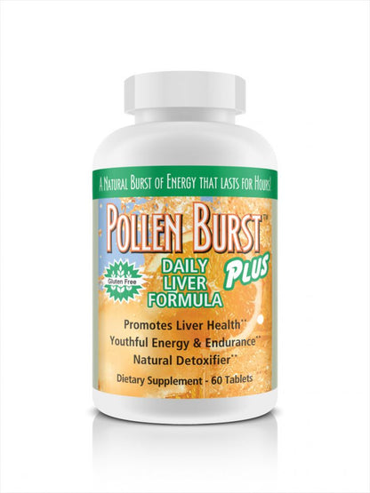 Pollen Burst™ Plus - Daily Liver Formula - 60 tablets