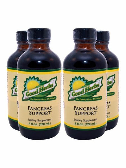 Pancreas Support (4oz) - 4 Pack