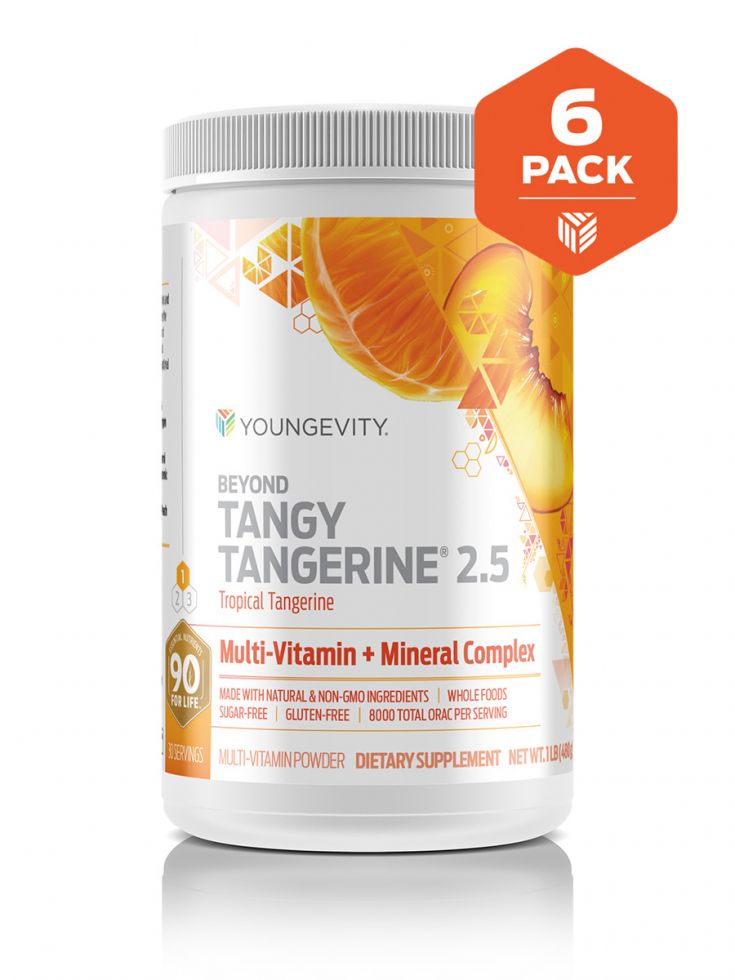 Beyond Tangy Tangerine® (BTT) 2.5 Canister (480 g - 6 PACK)