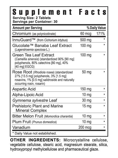 Glucogenix™ - 60 tablets