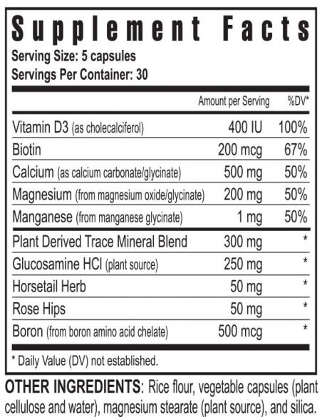 Bone Building Formula (4 bottles)